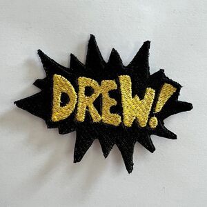Drew Merch Justin Bieber Embroidered Patch